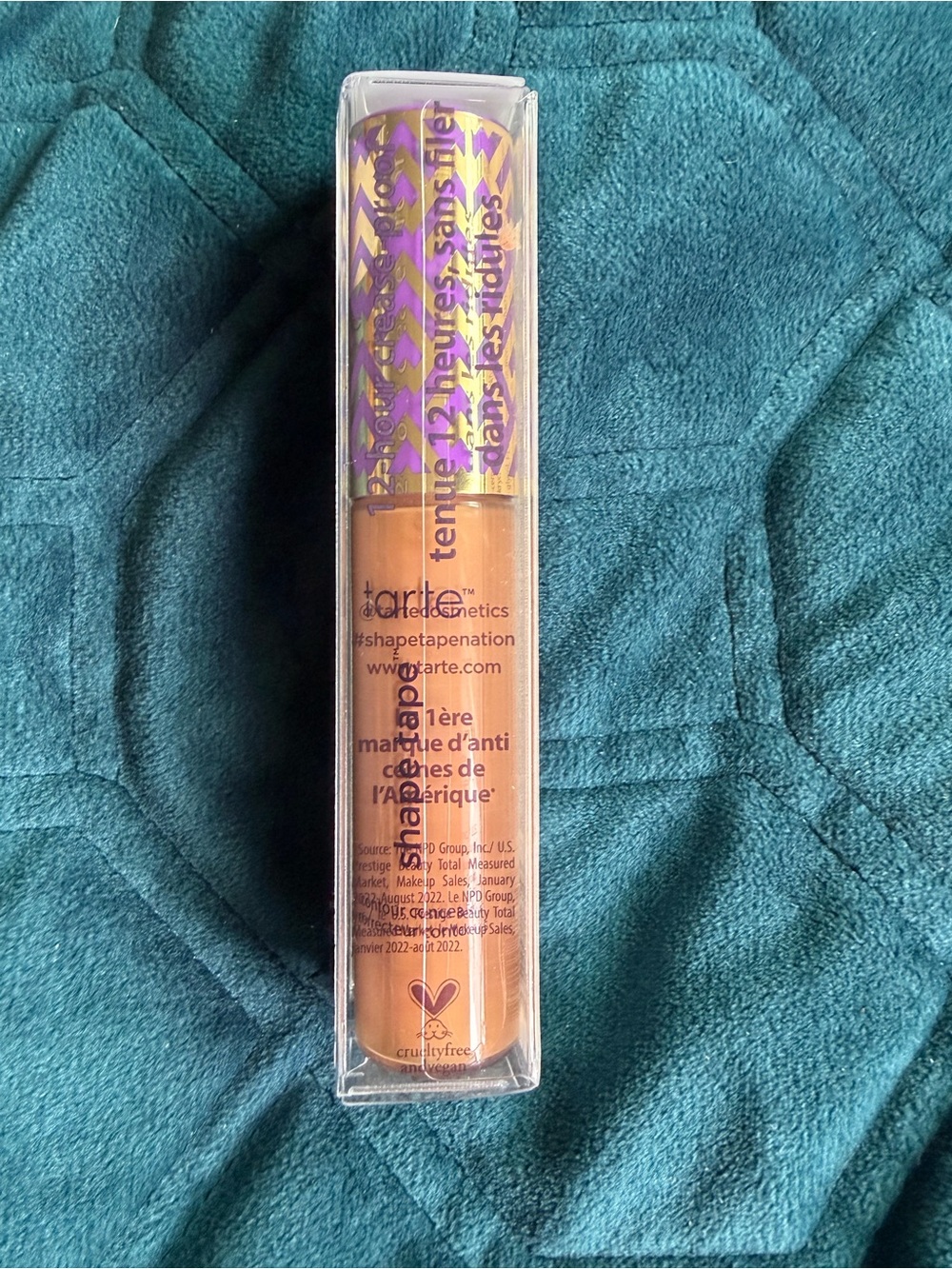 tarte Shape Tape Concealer - Warm Tan with Purple Cap Accents